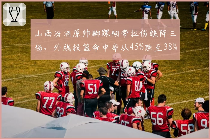 山西汾酒原帅脚踝韧带拉伤缺阵三场，外线投篮命中率从45%跌至38%